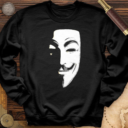 Guy Fawkes Mask Crewneck