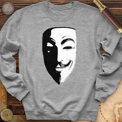 Guy Fawkes Mask Crewneck