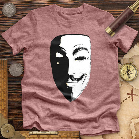 Guy Fawkes Mask High Quality Tee