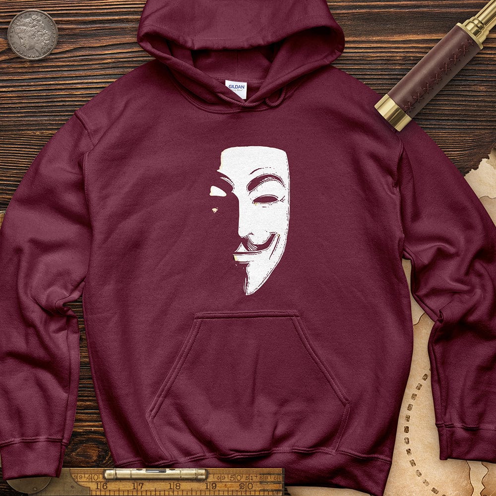 Guy Fawkes Mask Hoodie