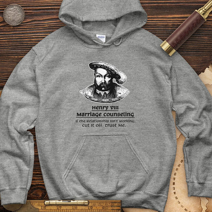 Henry VIII Cut It Off Hoodie