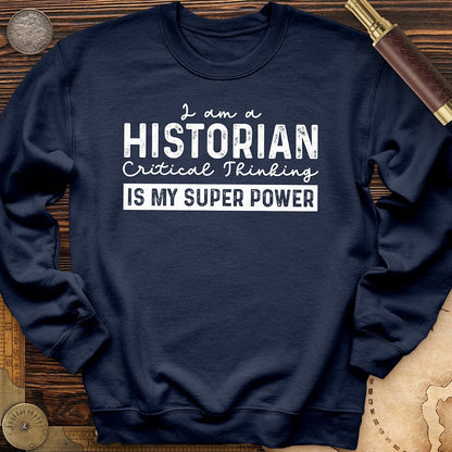 Historian Critical Thinking Crewneck