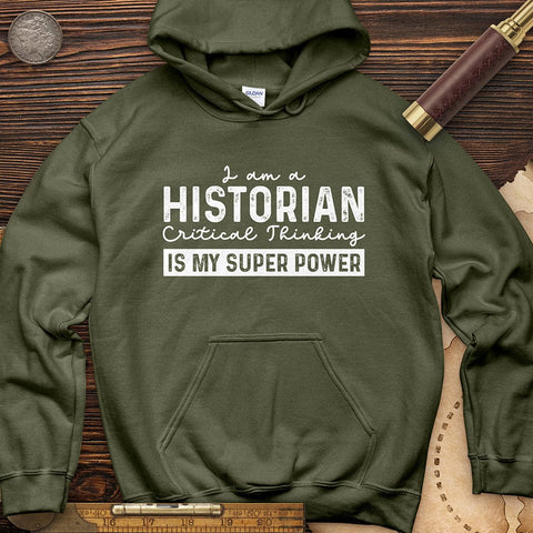 Historian Critical Thinking Hoodie