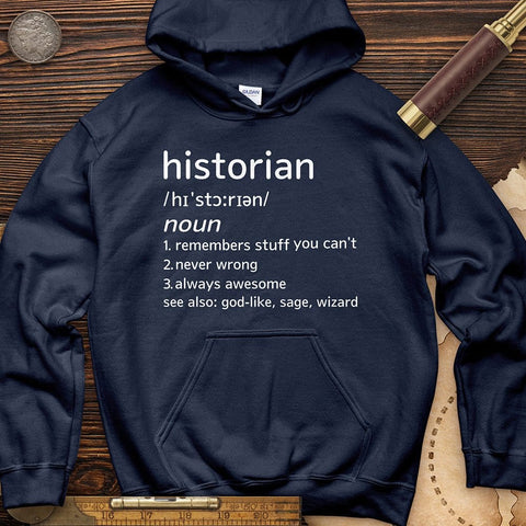 Historian Defined Hoodie | HistoreeTees