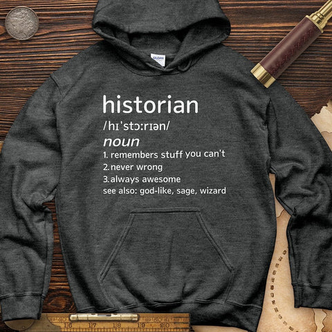 Historian Defined Hoodie | HistoreeTees