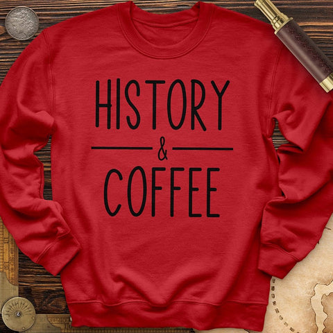 History And Coffee Crewneck