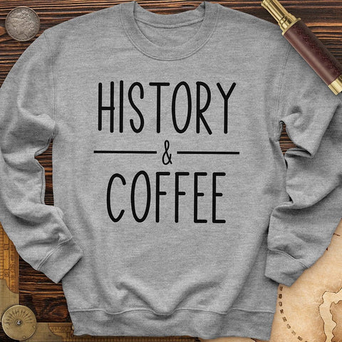 History And Coffee Crewneck