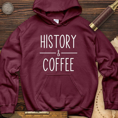 History And Coffee Hoodie