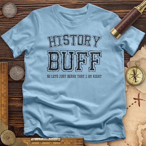 History Buff T-Shirt Light Blue / S