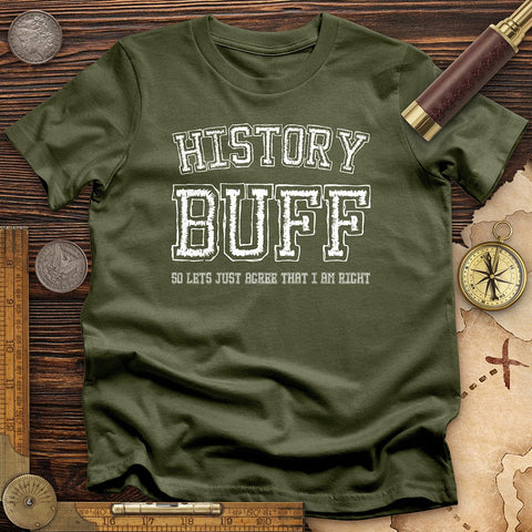 History Buff T-Shirt Military Green / S