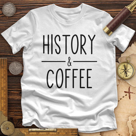History & Coffee Premium Quality Tee