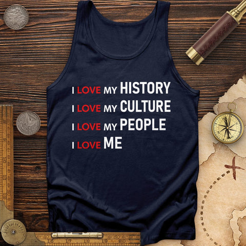 History Culture People Tank Navy / XS