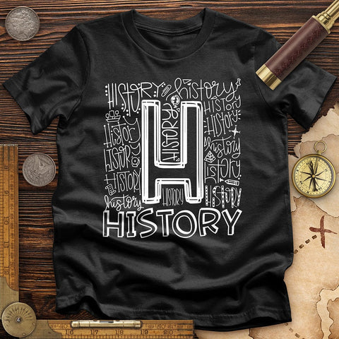 History T-Shirt Black / S