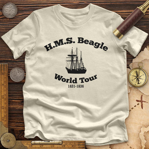 HMS Beagle World Tour Premium Quality Tee