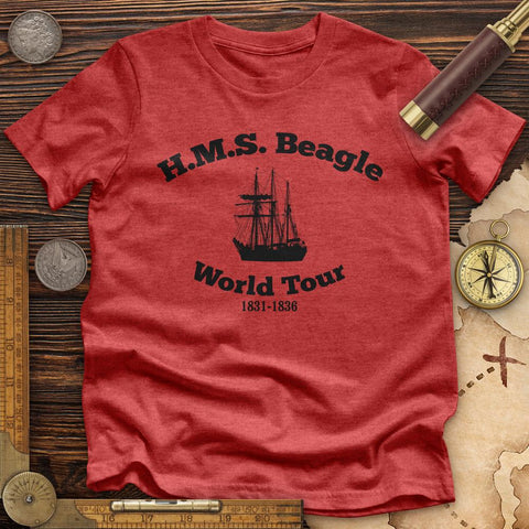 HMS Beagle World Tour Premium Quality Tee