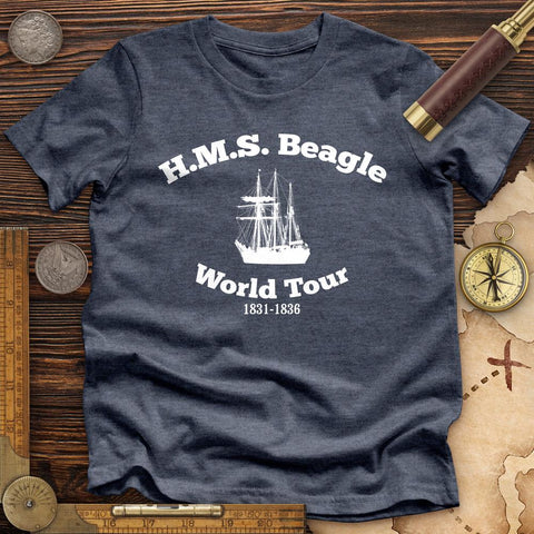 HMS Beagle World Tour Premium Quality Tee