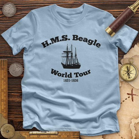 HMS Beagle World Tour Premium Quality Tee