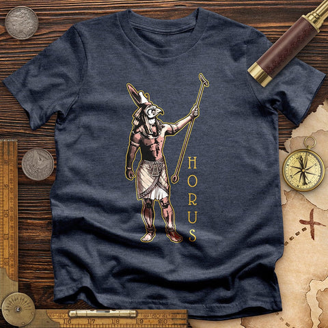 Horus T-Shirt Heather Navy / S