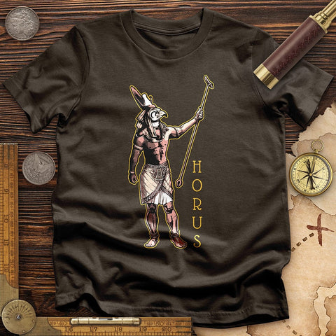 Horus T-Shirt Dark Chocolate / S