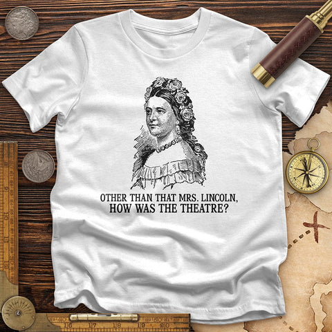 How Was the Theatre T-Shirt White / S