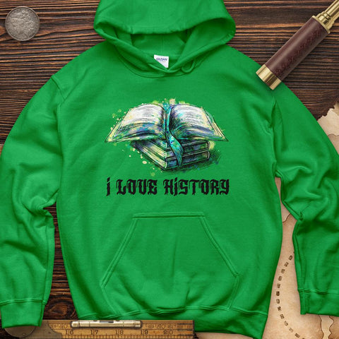 I Love History Hoodie