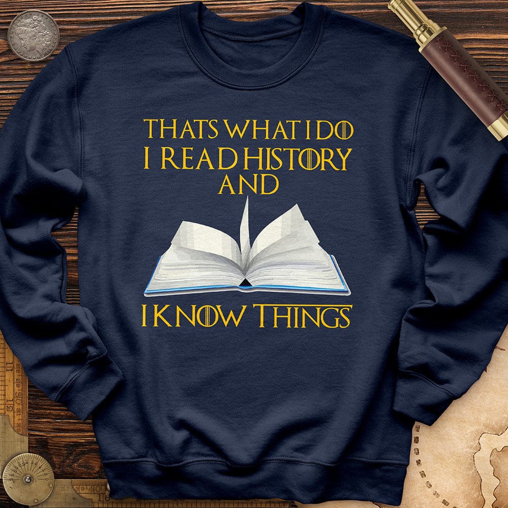 I Read History Crewneck