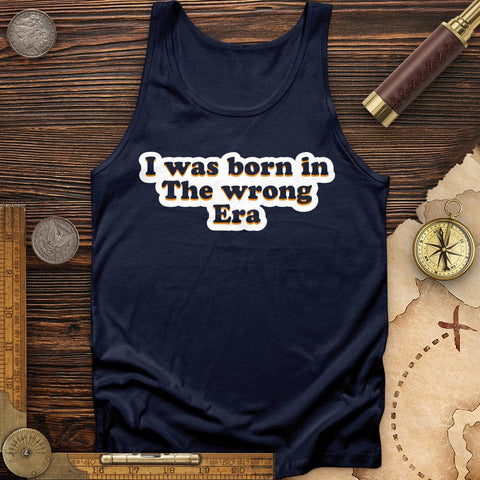 I Was Born In The Wrong Era Tank Navy / XS
