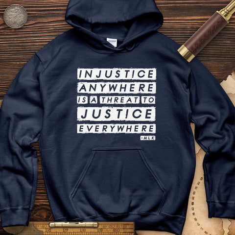 Injustice Anywhere Hoodie Navy / S