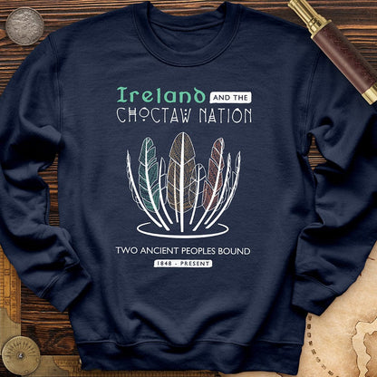 Irish-Choctaw Friendship Crewneck