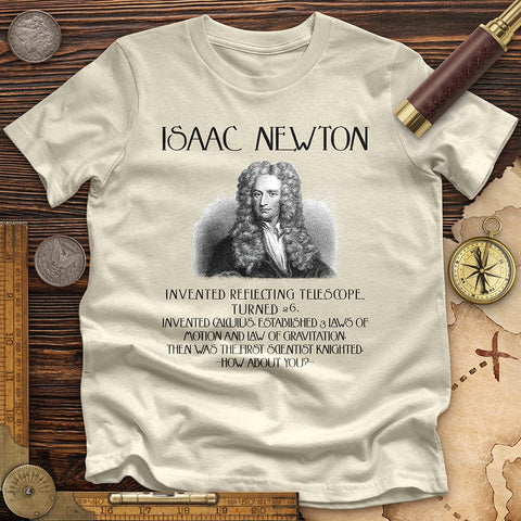 Isaac Newton Premium Quality Tee