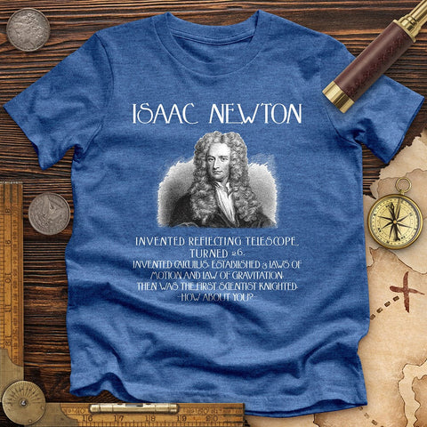 Isaac Newton Premium Quality Tee