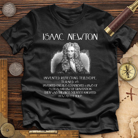 Isaac Newton Premium Quality Tee