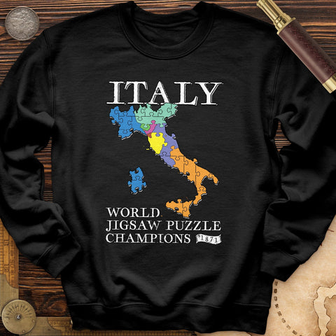 Italy Jigsaw Puzzle Crewneck