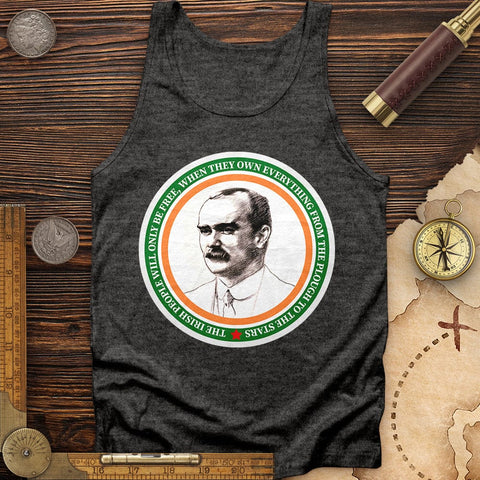 James Connolly Tank Charcoal Black TriBlend / XS