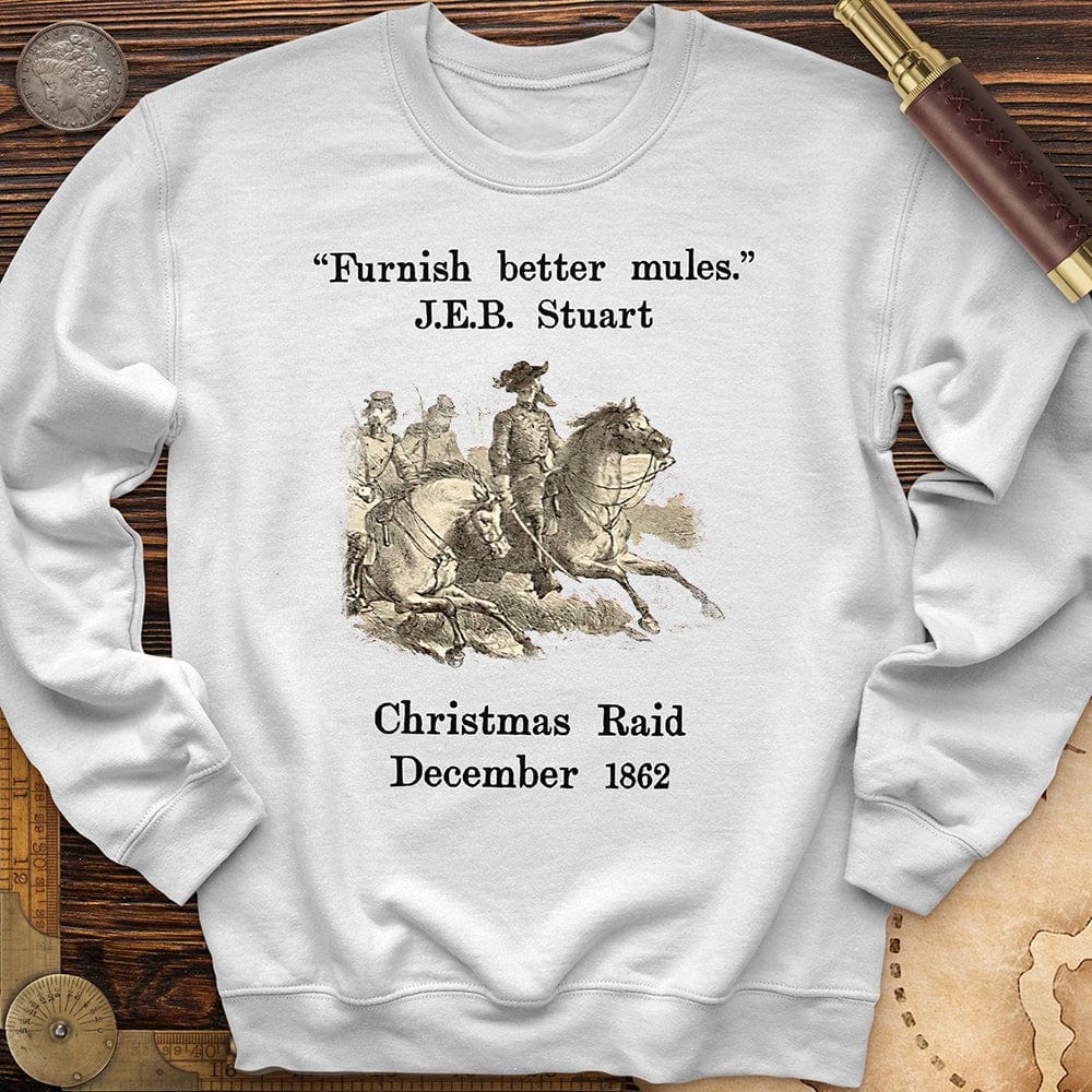 JEB Stuart Christmas Raid Crewneck | HistoreeTees