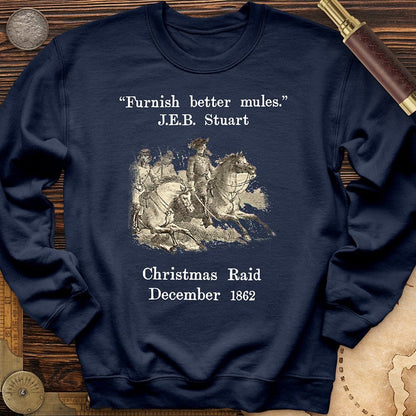 JEB Stuart Christmas Raid Crewneck | HistoreeTees