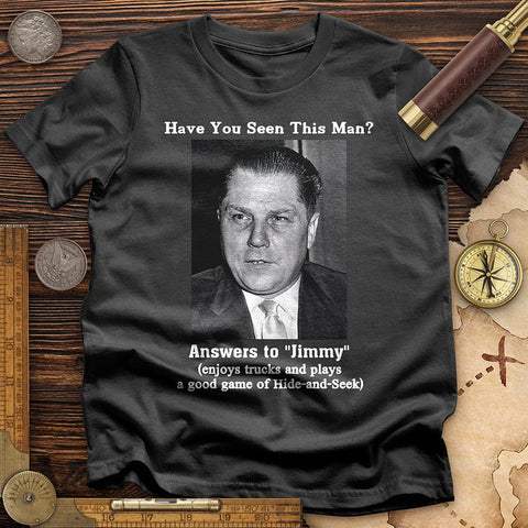 Jimmy Hoffa T-Shirt Charcoal / S