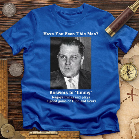 Jimmy Hoffa T-Shirt Royal / S