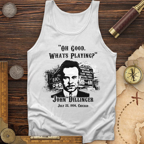 John Dillinger Let's Go To Movies Tank