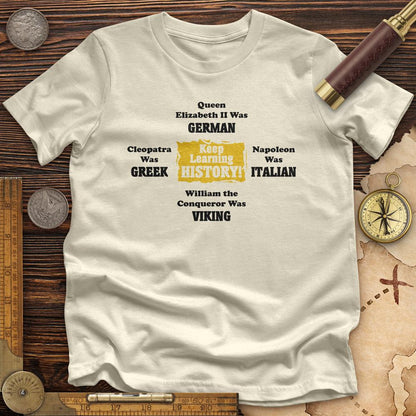 Keep Learning History Premium Tee