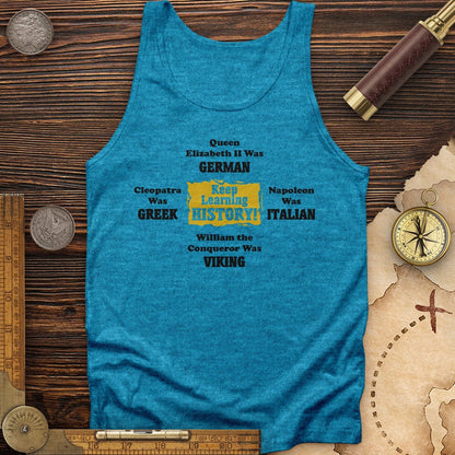 Keep Learning History Tank