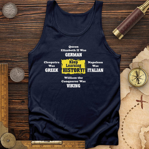 Keep Learning History Tank