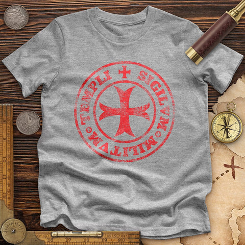 Knights Templar 2 Premium Quality Tee