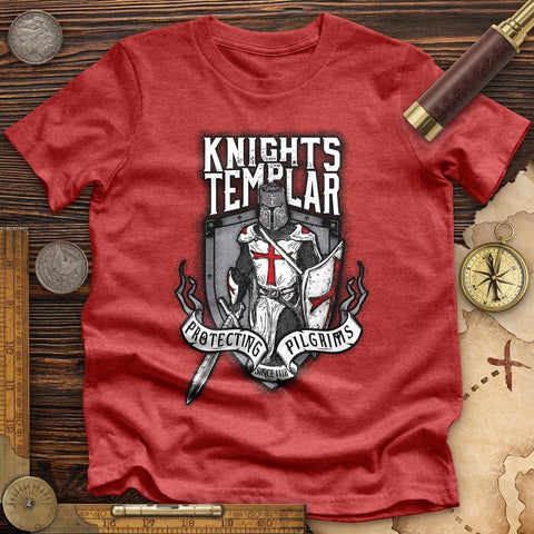 Knights Templar Premium Quality Tee