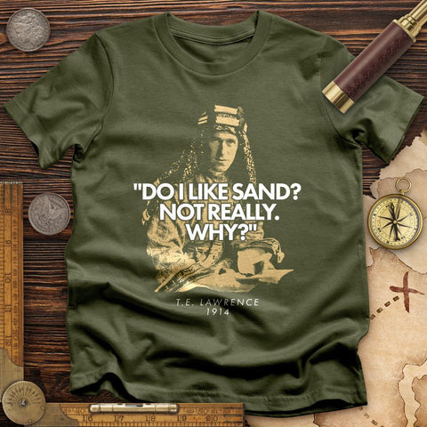 Lawrence Of Arabia T-Shirt Military Green / S