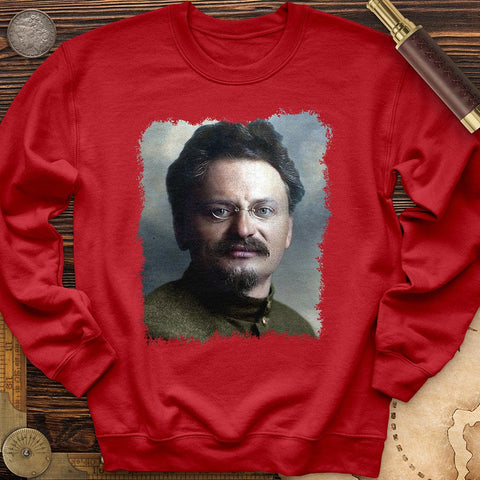 Leon Trotsky Crewneck Red / S