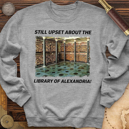 Library Of Alexandria Crewneck