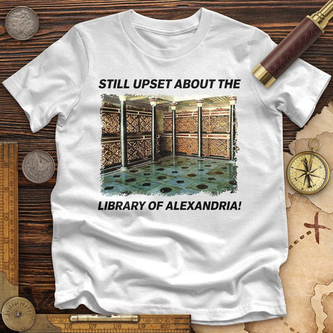 Library Of Alexandria Premium Quality Tee