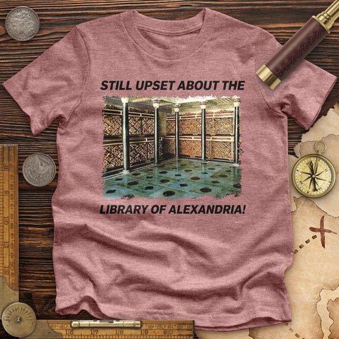 Library Of Alexandria Premium Quality Tee