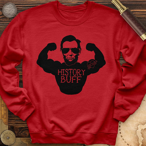Lincoln History Buff Crewneck Red / S